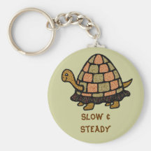 Slow & Steady Key Chains