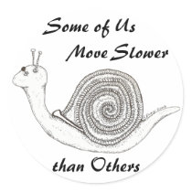 Slower than Others Sticker