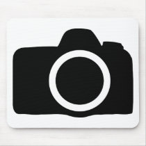 SLR Camera icon Mouse Pad