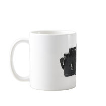 slr photo camera - classic design coffee mug
