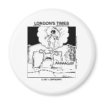 Slug Nightmares Funny Cartoon Gifts & Tees Magnets
