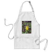 slug on a flower aprons