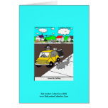 Slug/Snail Cartoon Card "Drive By Salting"