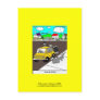 Slug/Snail Cartoon Postcard "Drive By Salting"