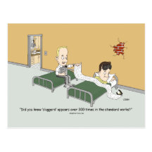 Sluggard Postcard