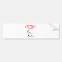 slugger bumper sticker