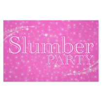 slumber party invitations : starshine