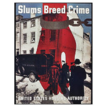 Slums Breed Crime Personalized Flyer