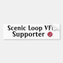 SLVFD Supporter Bumper Sticker
