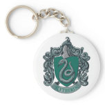 Slytherin Crest Green Keychain