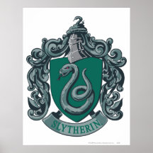 Slytherin Crest Green Print