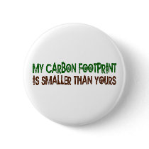 Small Carbon Footprint Pinback Button