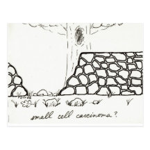 Small Cell Carcinoma postcard