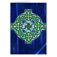 Small Celtic Cross (negative) card