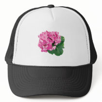 Small Cluster of Pink Geraniums