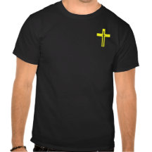 Small Cross & Sword Men's Shirt