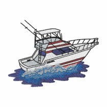 Small Deep- Sea Fishing Boat Polo