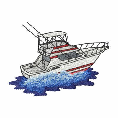 Deep  Fishing on Small Deep  Sea Fishing Boat Polo At Zazzle Ca