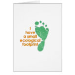 Small Ecological Footprint cards