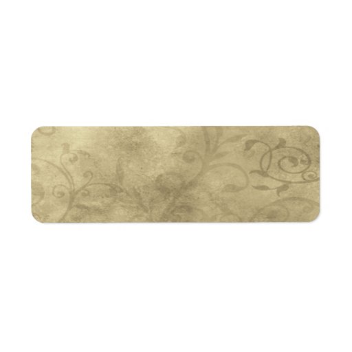 Small Elegant Papyrus Apothecary Label