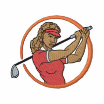 Small Female Golfer