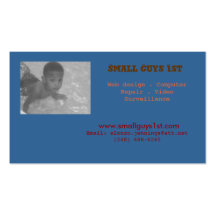 Small Guys 1st Business Cards