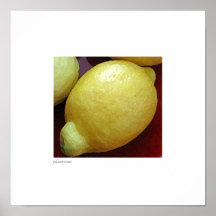 Small lemon print