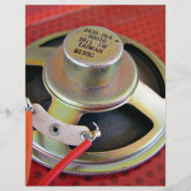 Small Loudspeaker Custom Flyer