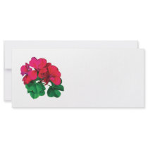 Small Magenta Geraniums