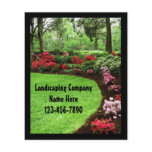 Small Plush Green Landscape Lawn Care Business