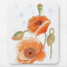 'Small Poppies' Mousepad