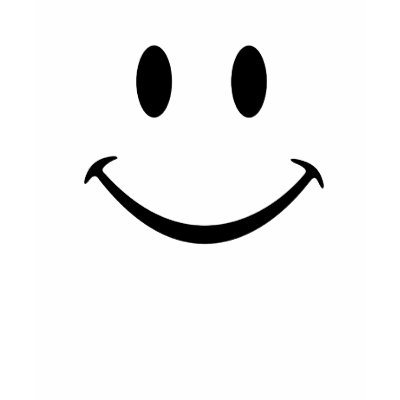 Small Smiley Face Stamp T-shirt by yaleqb