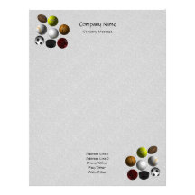 Small Stones Sports Stationery Letterhead Design