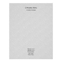 Small Stones Stationery Customized Letterhead