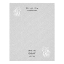 Small Stones Wolves Stationery Customized Letterhead