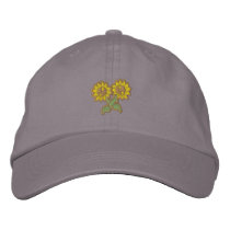 Small Sunflowers Baseball Cap