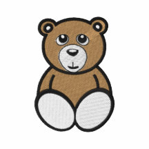 small teddy embroidered polo shirt