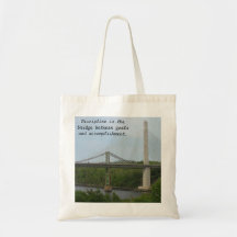 Small Tote New England Bridge--Discipline Tote Bags