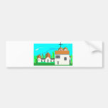 SMALL TOWN 2 BUMPER STICKER