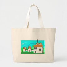 SMALL TOWN 2 TOTE BAGS