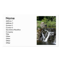 small warter fall, Name, Business Card Templates