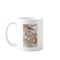 Small Woodland Animals Share a Feast Mugs