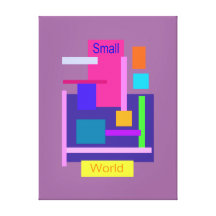Small World Canvas Print