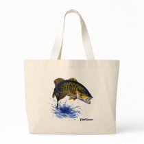 Smallmouth Bass leaping Bags