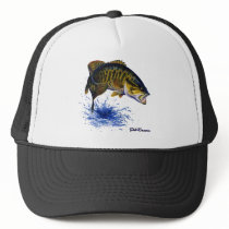 Smallmouth Bass leaping Hats