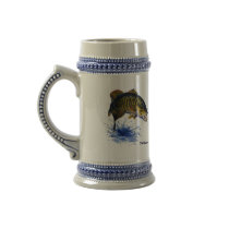 Smallmouth Bass leaping Coffee Mugs