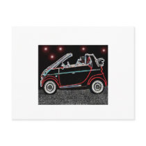 Smart Car Postcards
