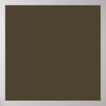 Smart dark brown flower with wavy petals on rough print