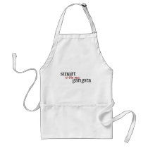 Smart Is The New Gangsta Apron