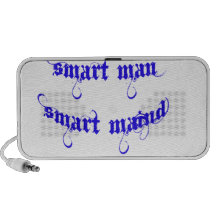 Smart man maind fun in-holiday iPod speakers